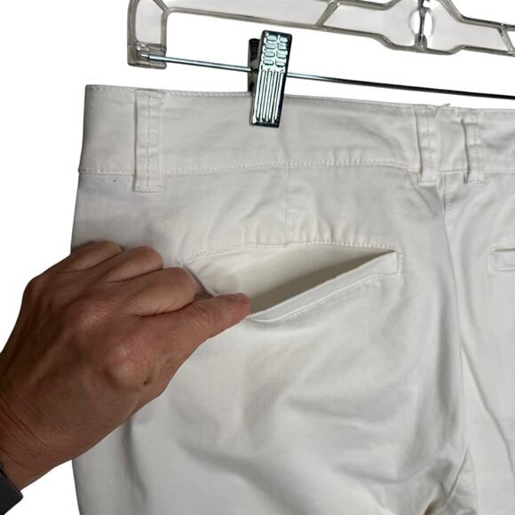 Crown & Ivy Charlotte Pants Tan Flat Front Size 10 - Picture 7 of 13